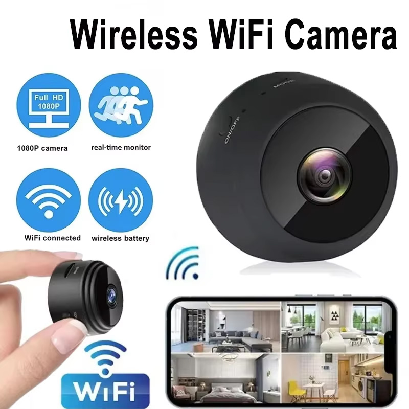 Home Security And Monitoring - New A9 Camera Wifi 1080p HD
