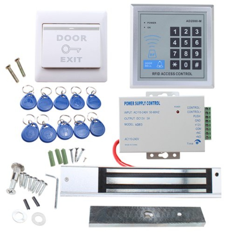 Home Security For Doors - RFID Door Access Control System Kit,