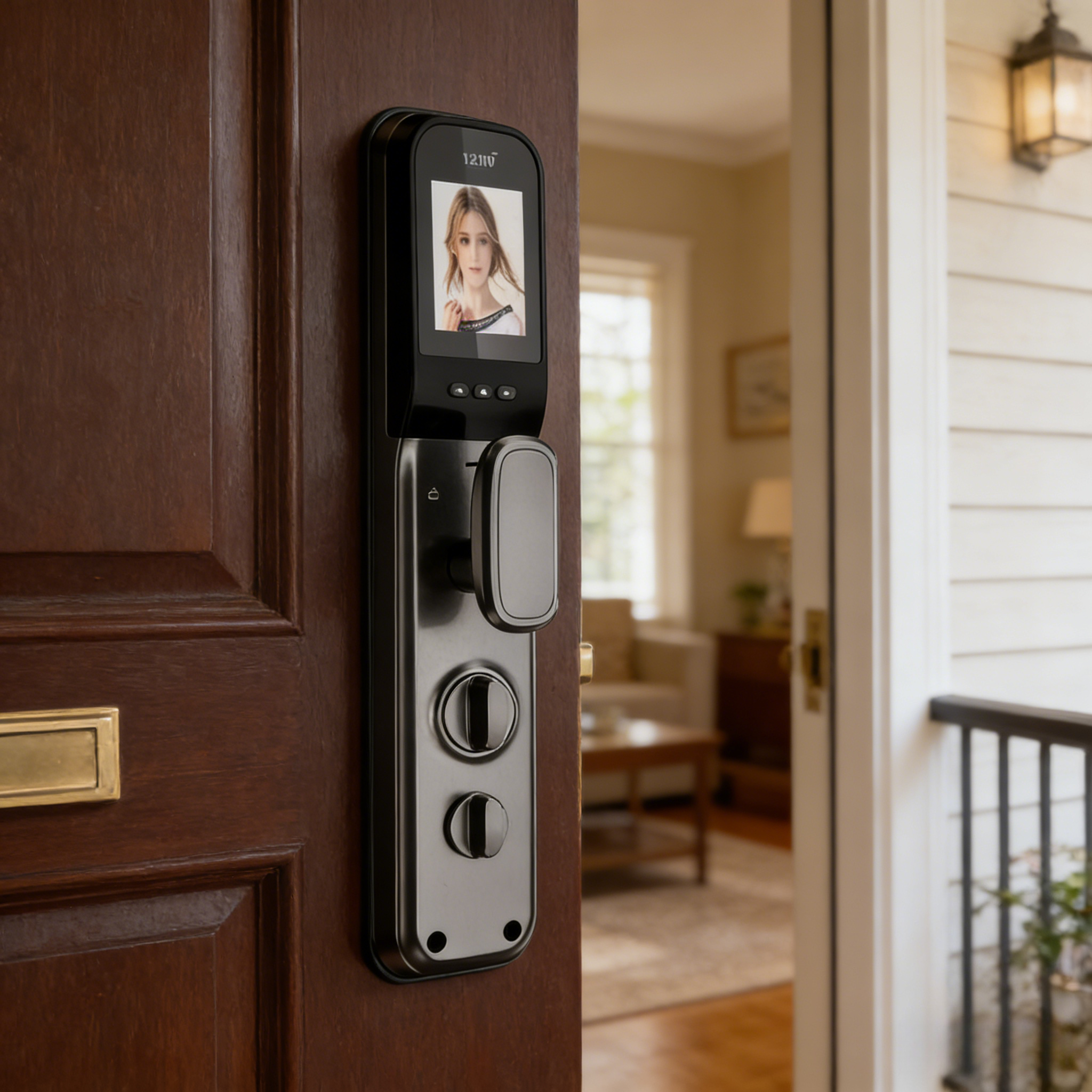 HX5 Smart Door Lock 3D Face Re - Home Security For Doors 评论和价格