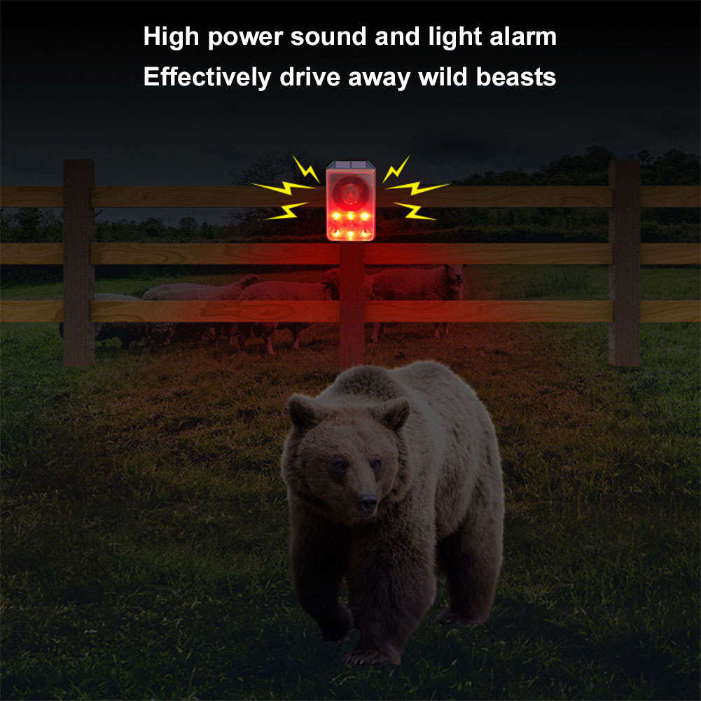 Outdoor Solar Motion Sensor Al - Barking Dog Alarm 评论和价格
