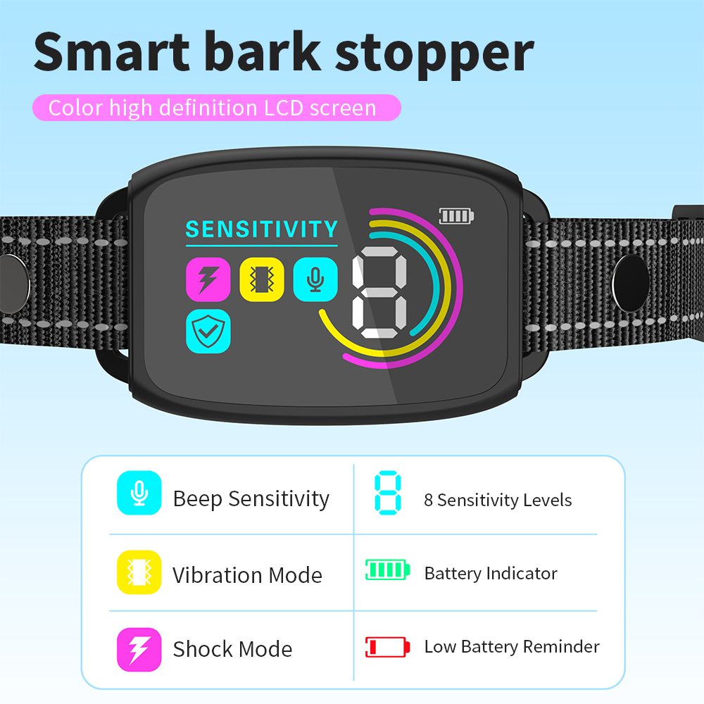 Automatic Dogs Training Collar - Barking Dog Alarm 评论和价格