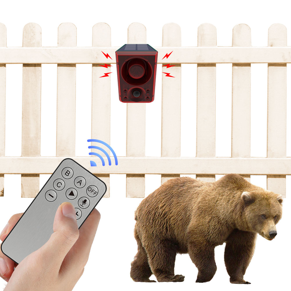 Solar Outdoor Motion Sensor Al - Barking Dog Alarm 评论和价格