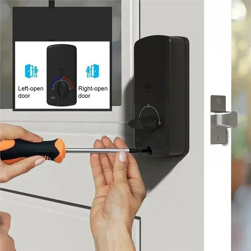 SCLS Fingerprint Door Lock Wit - Home Security Options 评论和价格