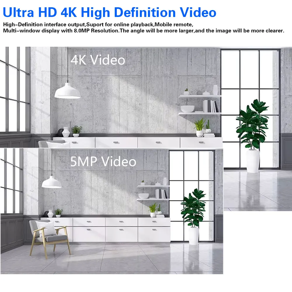4K 8MP 10CH Xmeye POE NVR Vide - Home Security For Windows 评论和价格