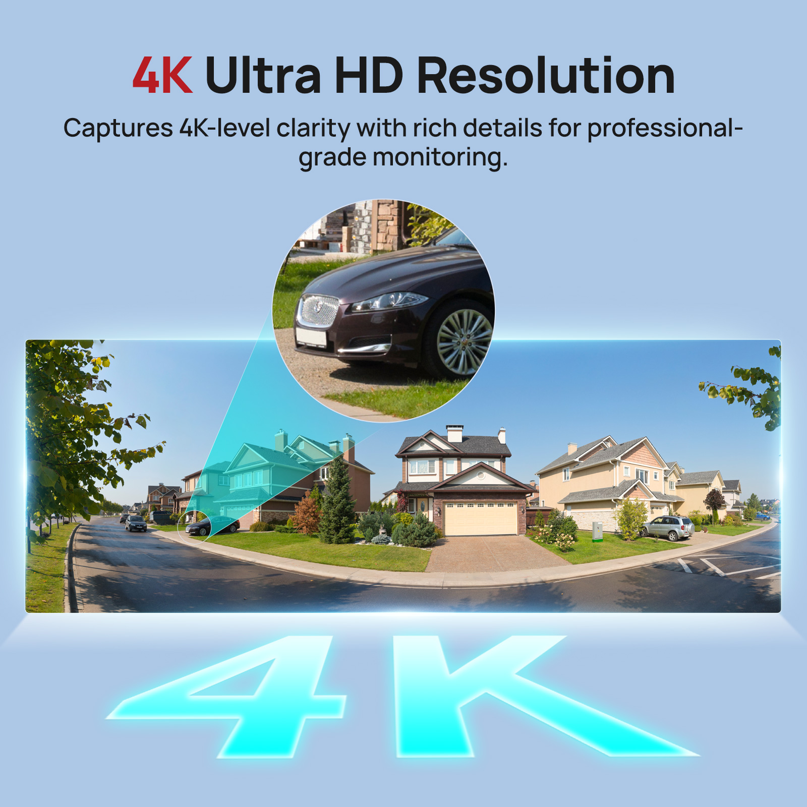 VIKYLIN 5/8MP 4K Full Color IP - Home Security Options 评论和价格