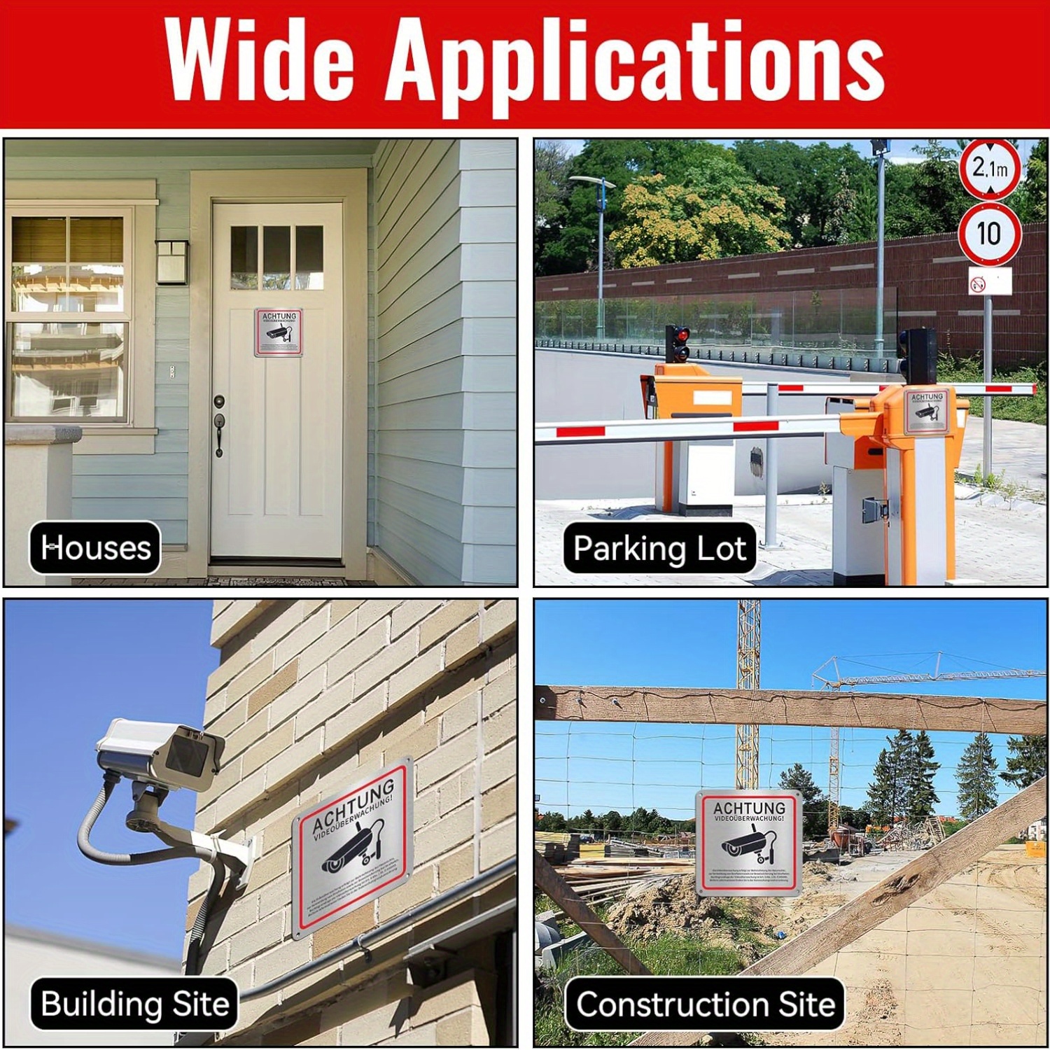 Aluminum Alloy Wall-Mounted Su - Home Security Camera 评论和价格