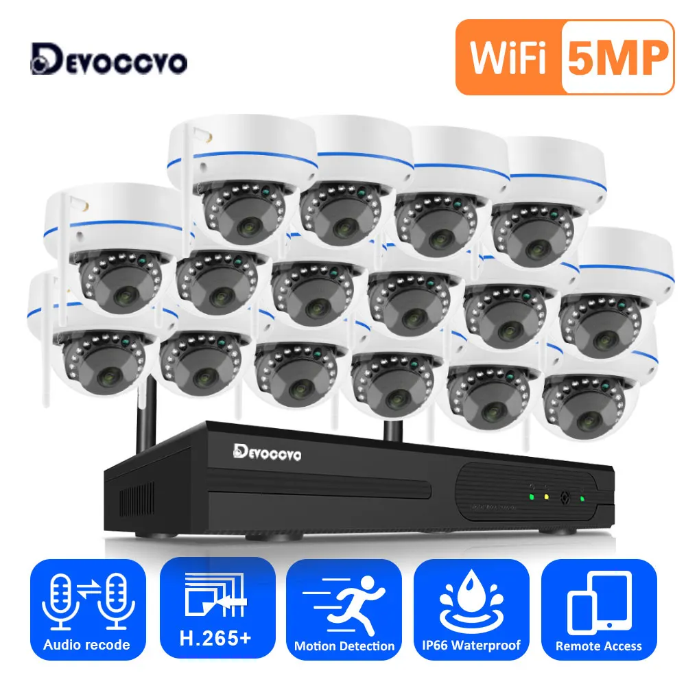 5MP Wifi IP Camera Security Sy - Home Security Systems Wireless 评论和价格
