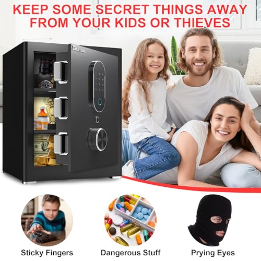 Safe Box for Home Office Use,  - Safe Box Digital 评论和价格