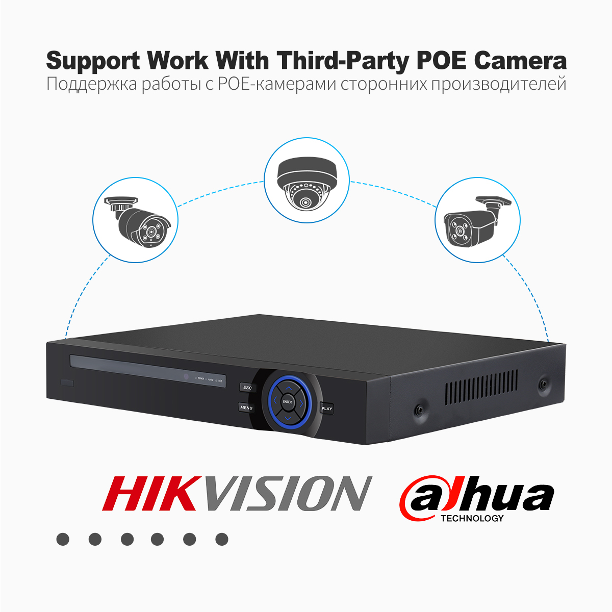 Techage UHD H.265 36CH POE NVR - Home Security Camera 评论和价格