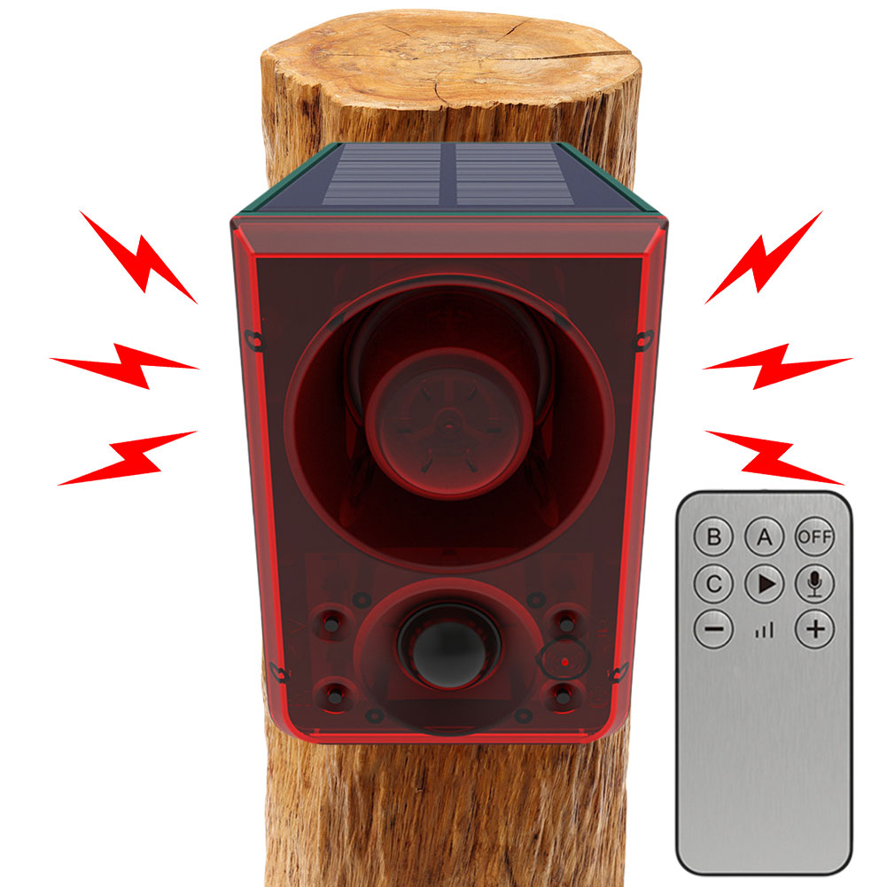 Solar Outdoor Motion Sensor Al - Barking Dog Alarm 评论和价格