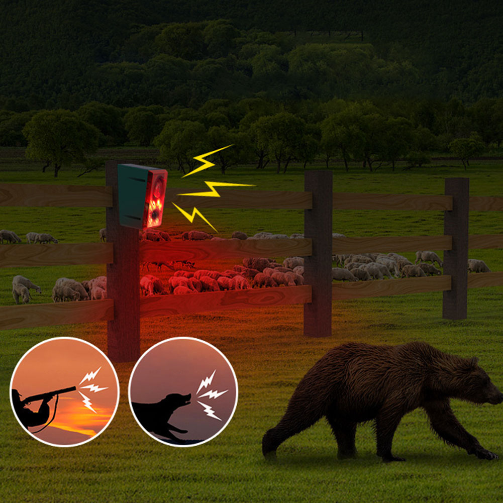 Solar Outdoor Motion Sensor Al - Barking Dog Alarm 评论和价格