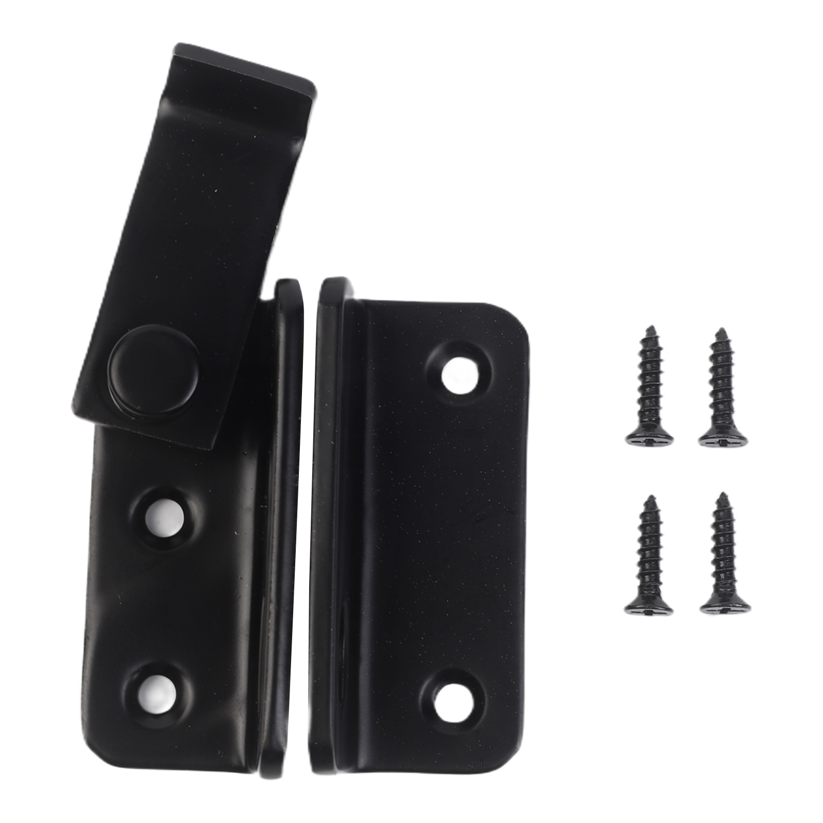 1Pc Black Stainless Steel Lock - Home Security For Doors 评论和价格