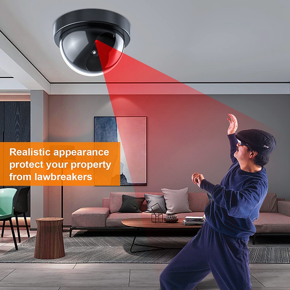 Dummy Security Camera,Fake Cam - Home Security Systems Wireless 评论和价格