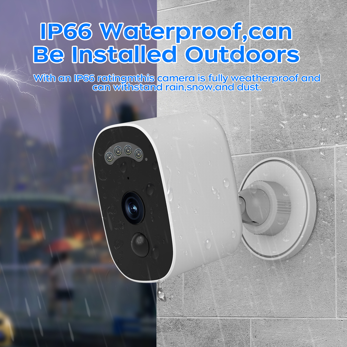 Jooan 3K HD Solar Security Cam - Home Security Systems Wireless 评论和价格