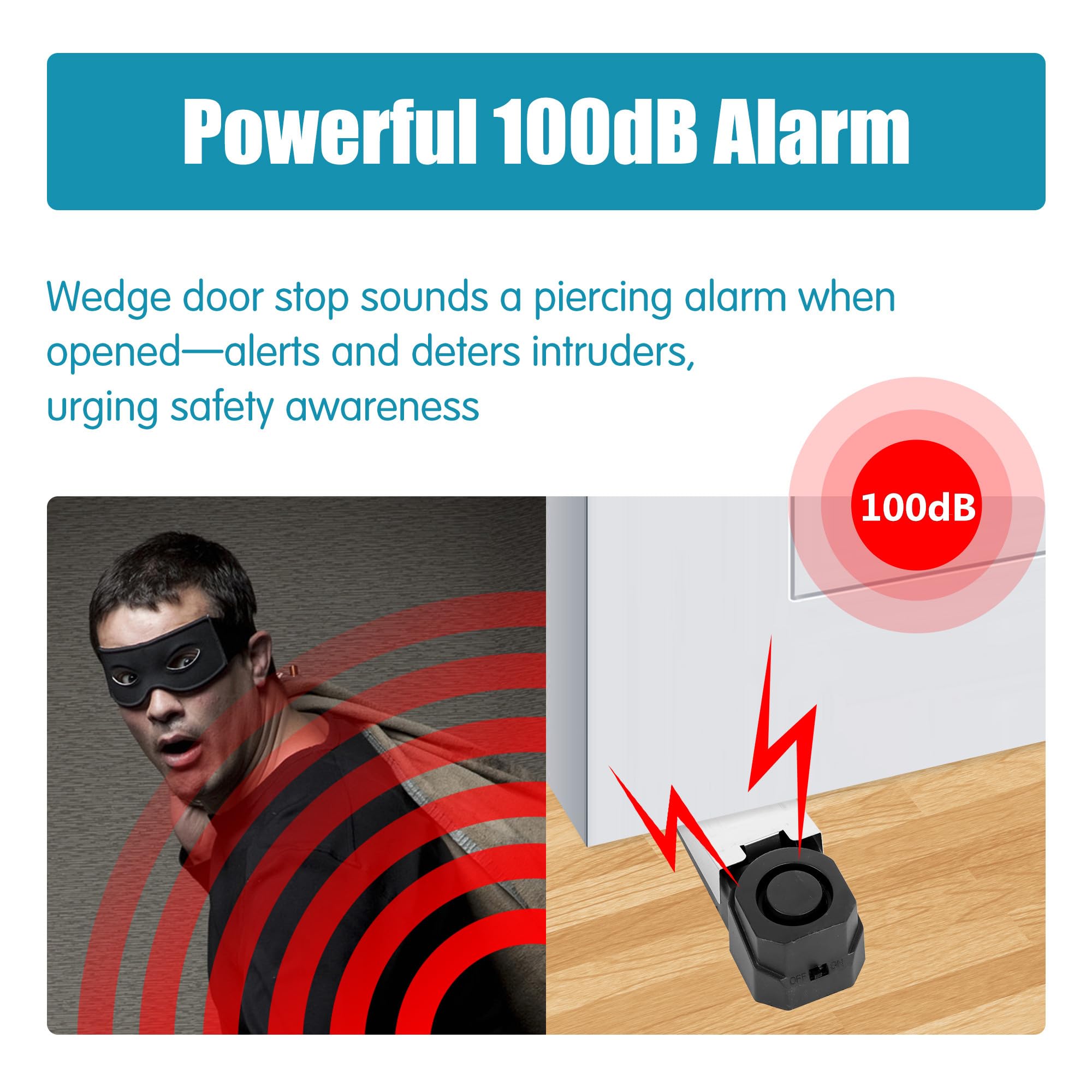 Wireless Door Stop Alarm Syste - Home Security Systems Wireless 评论和价格