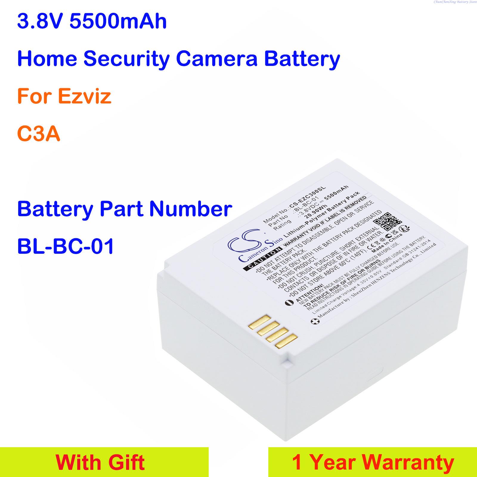 Cameron Sino 3.8V 5500mAh Home - Home Security Battery Replacement 评论和价格
