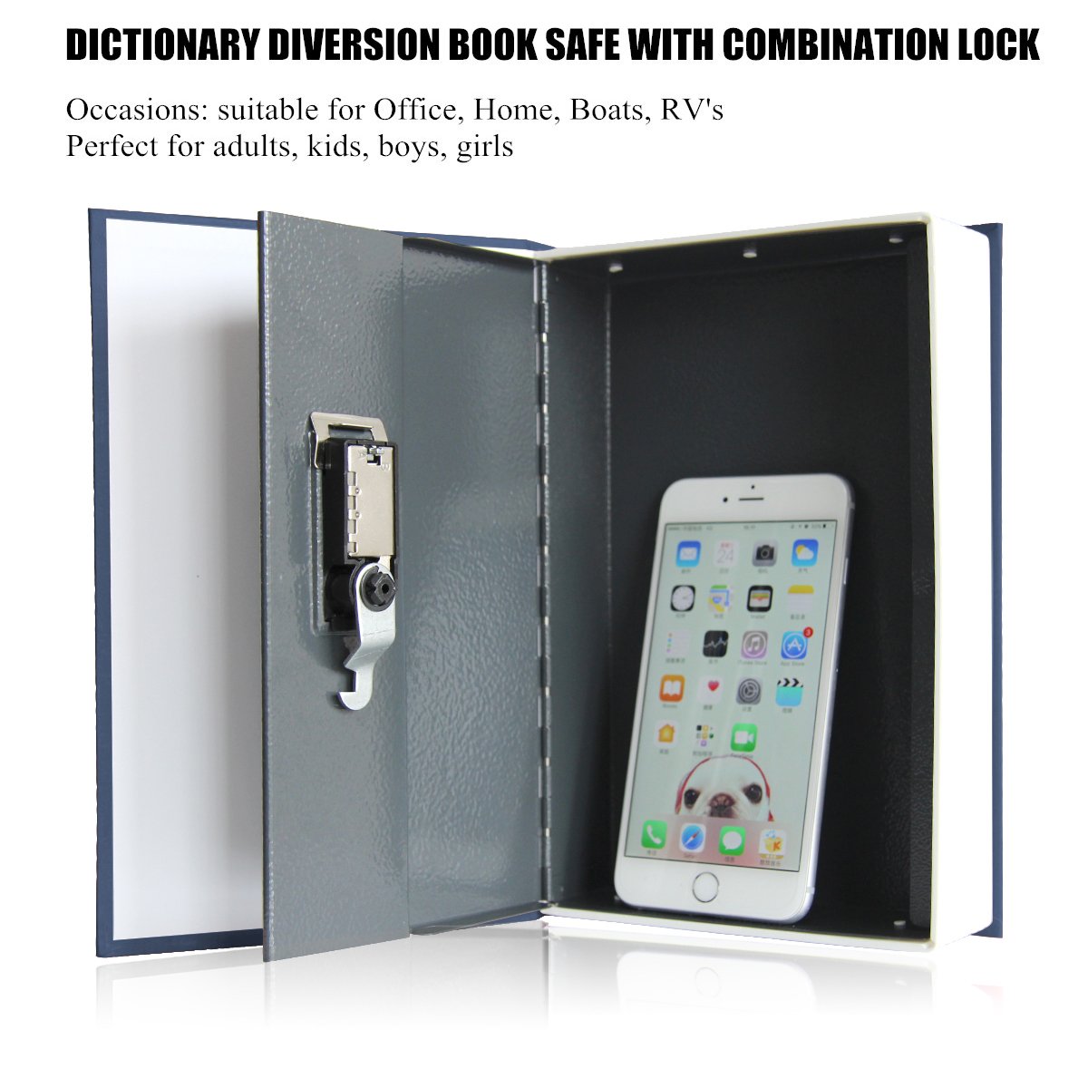 Book Safe with Combination Loc - Safe Box Digital 评论和价格