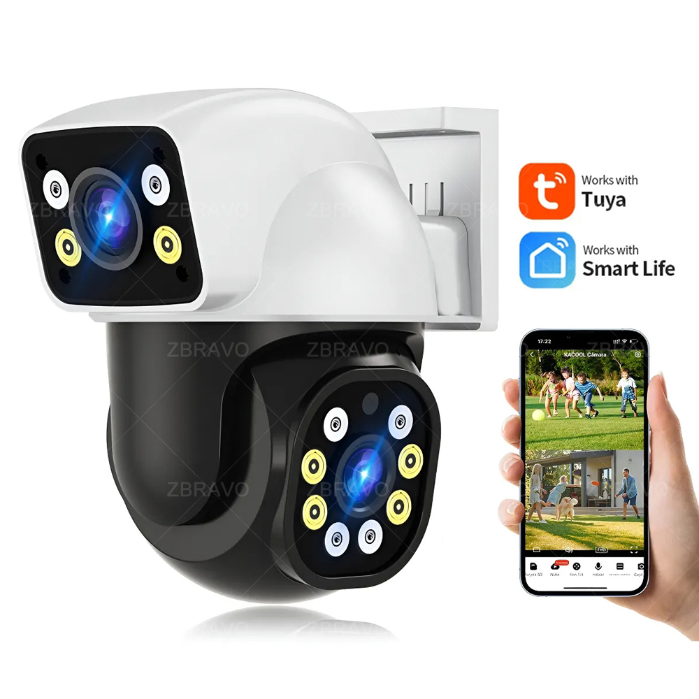 Smartlife 8MP WiFi Tuya Outdoo - Home Security And Cameras 评论和价格