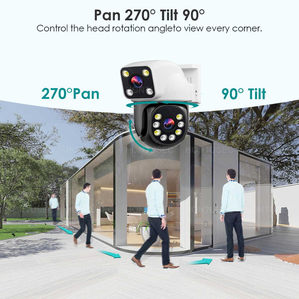 Smartlife 8MP WiFi Tuya Outdoo - Home Security And Cameras 评论和价格