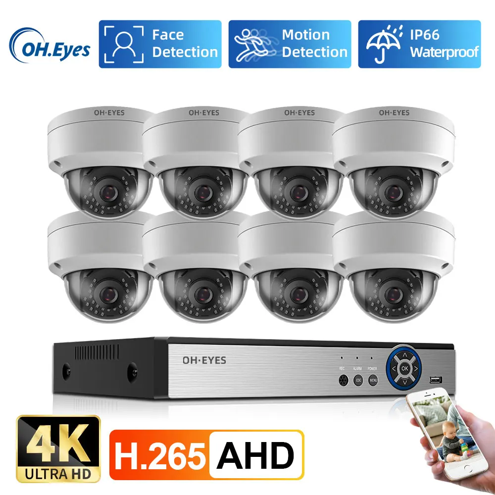 Home Security 8MP H.265+ 4CH 4 - Home Security And Cameras 评论和价格