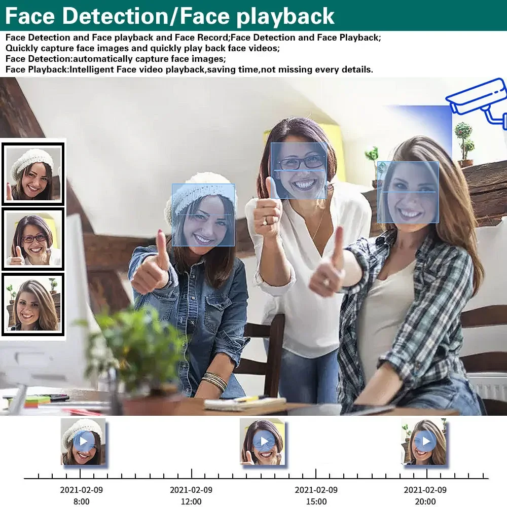 Home Security 8MP H.265+ 4CH 4 - Home Security And Cameras 评论和价格