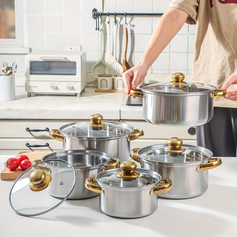 Stainless Steel Cookware Set – - Home Security Options 评论和价格