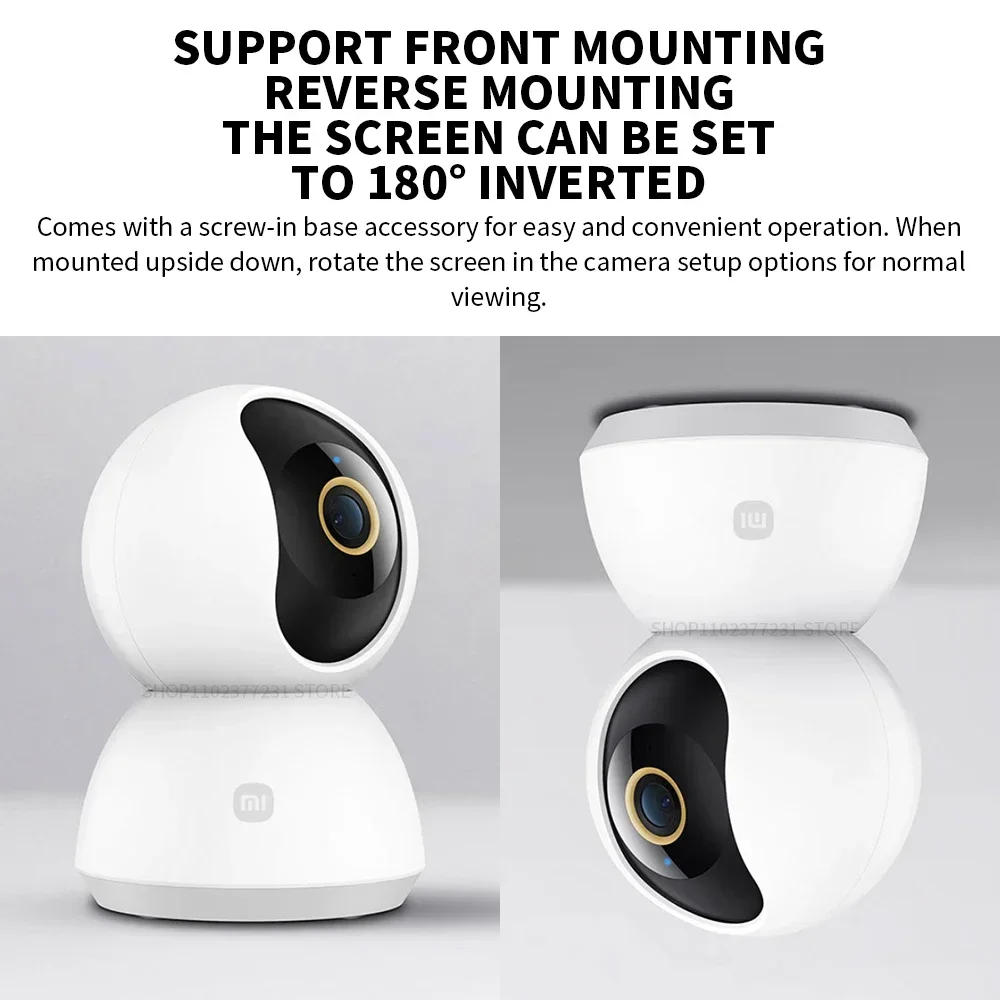 Xiaomi Smart IP Camera 2K 360° - Home Security Camera Xiaomi 评论和价格