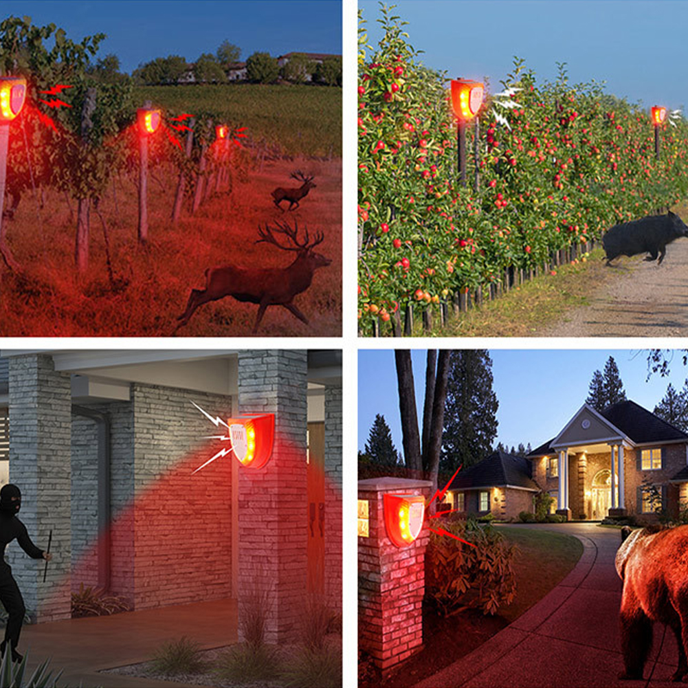 Solar Security Alarm Lights Wa - Barking Dog Alarm 评论和价格