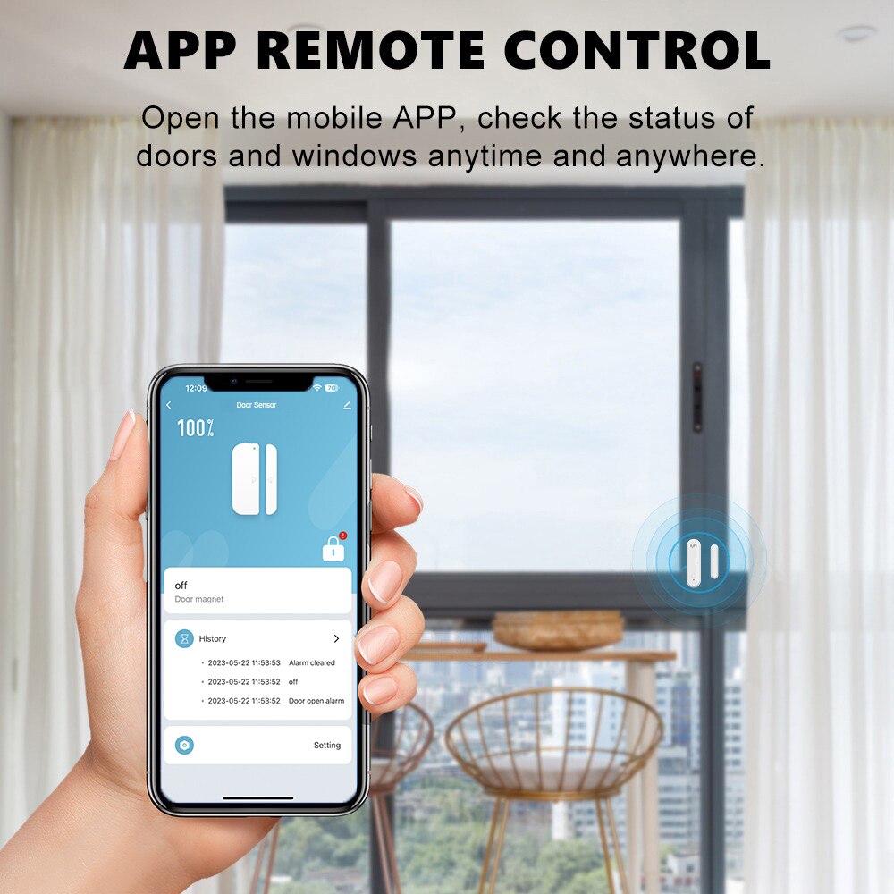 ONENUO Tuya Smart WiFi Door Se - Home Security Bars 评论和价格