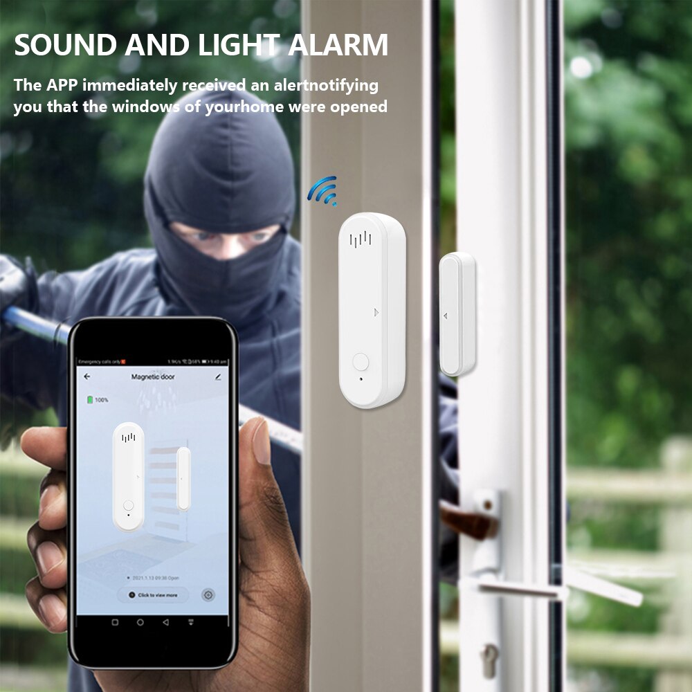 ONENUO Tuya Smart WiFi Door Se - Home Security Bars 评论和价格