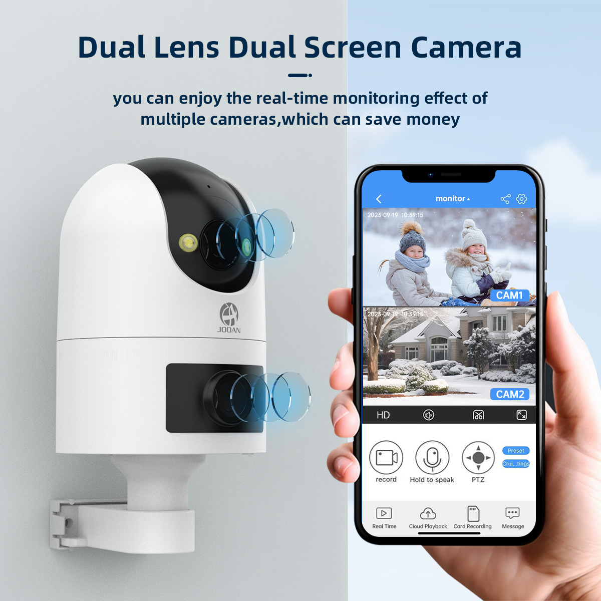 Jooan 4K 8MP Dual Lens Dual Sc - Home Security Camera Xiaomi 评论和价格