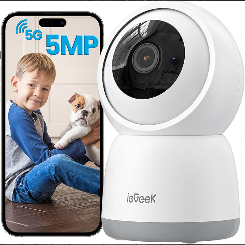 ieGeek 5MP Indoor Home Securit - Home Security Camera Xiaomi 评论和价格