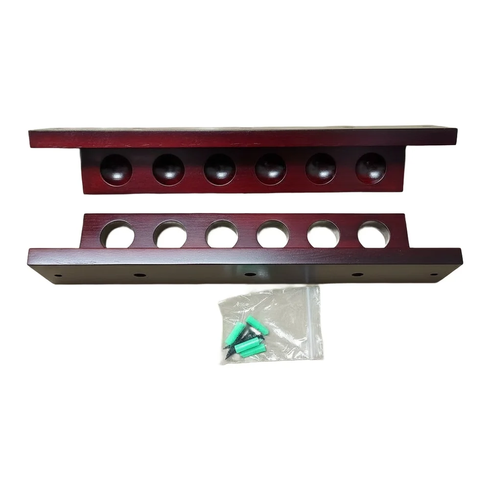 Snooker Holder Pool Cue Rack F - Home Security Game 评论和价格