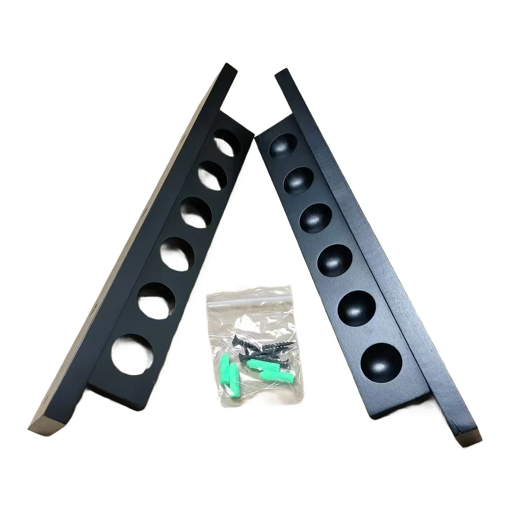 Snooker Holder Pool Cue Rack F - Home Security Game 评论和价格