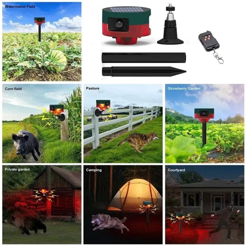ABUO-Solar Infrared Motion Sen - Barking Dog Alarm 评论和价格
