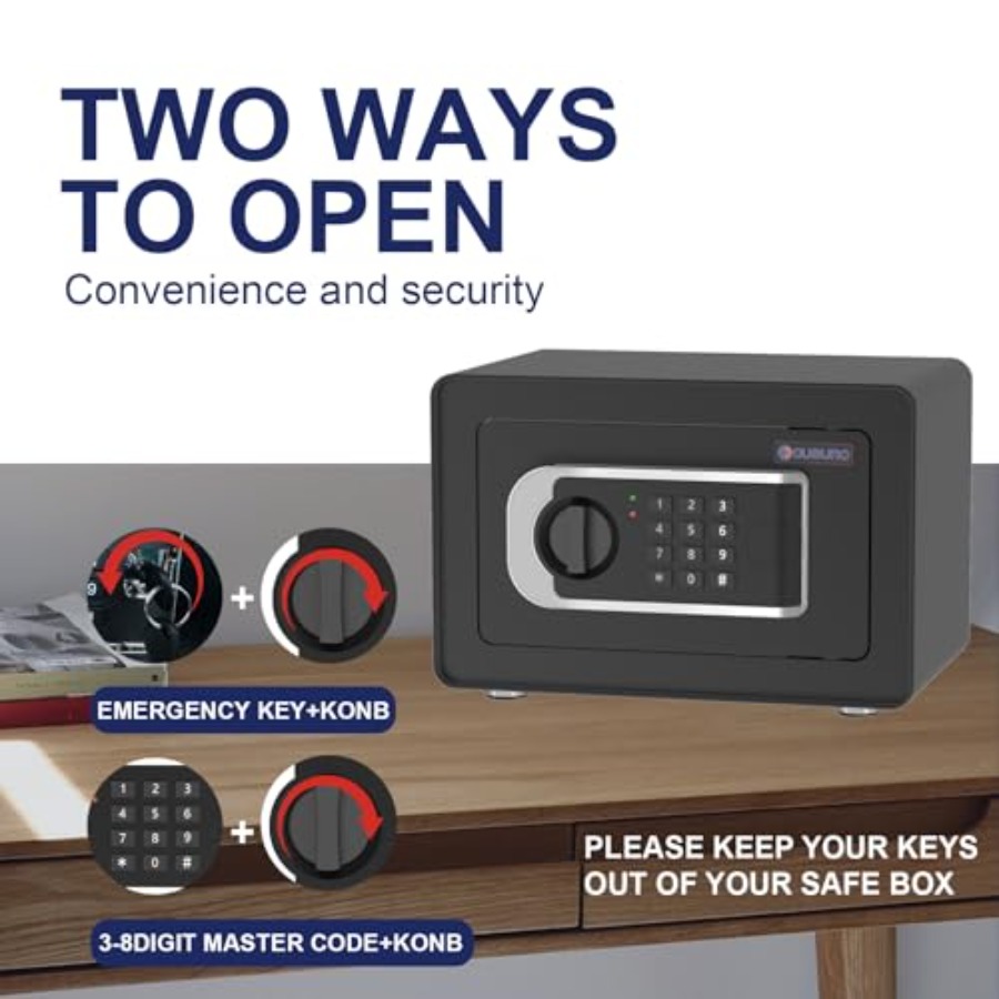 Small Home Security Safe for M - Safe Box Digital 评论和价格
