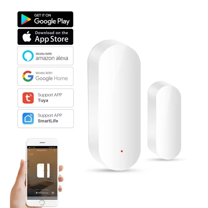 Tuya Smart WiFi Door Sensor Sm - Home Security Bars 评论和价格