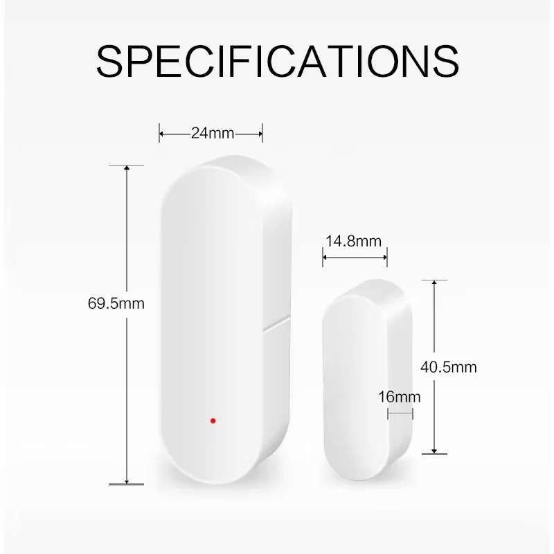 Tuya Smart WiFi Door Sensor Sm - Home Security Bars 评论和价格