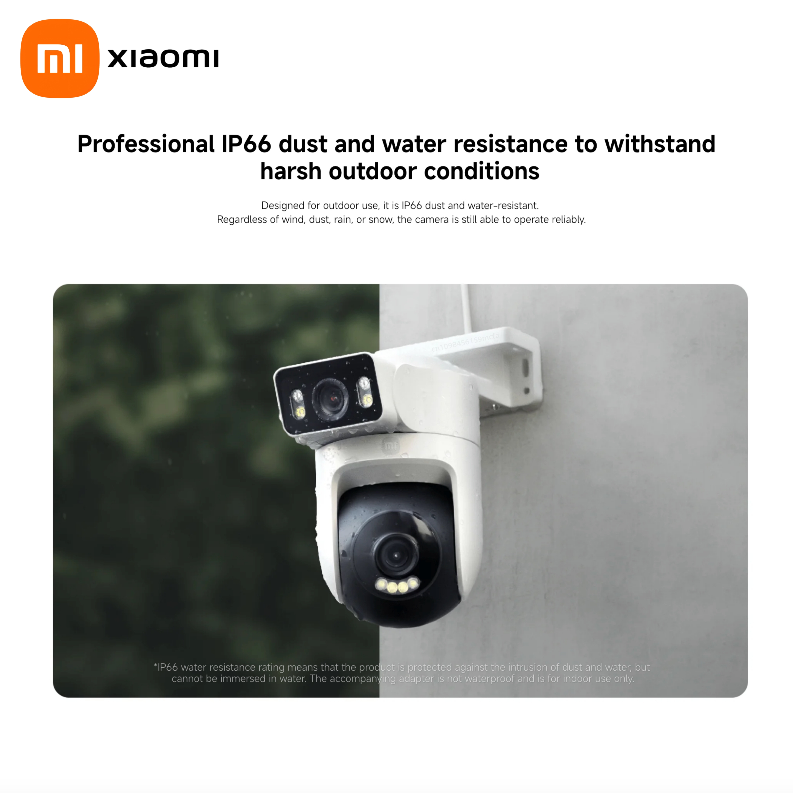 Xiaomi Outdoor CW500 Dual Came - Home Security Camera Xiaomi 评论和价格