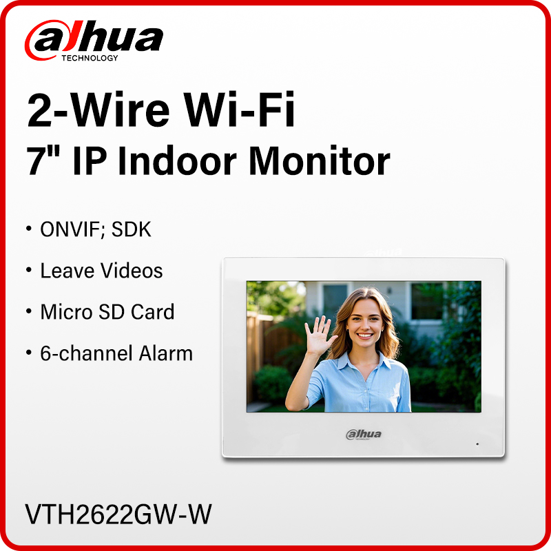 Dahua 2-Wire WiFi Indoor Monit - Home Security And Monitoring 评论和价格