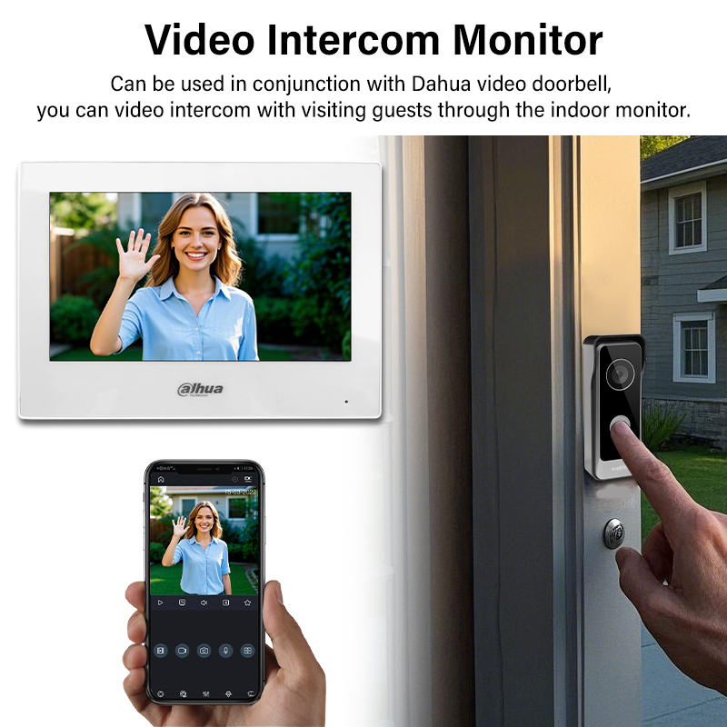 Dahua 2-Wire WiFi Indoor Monit - Home Security And Monitoring 评论和价格