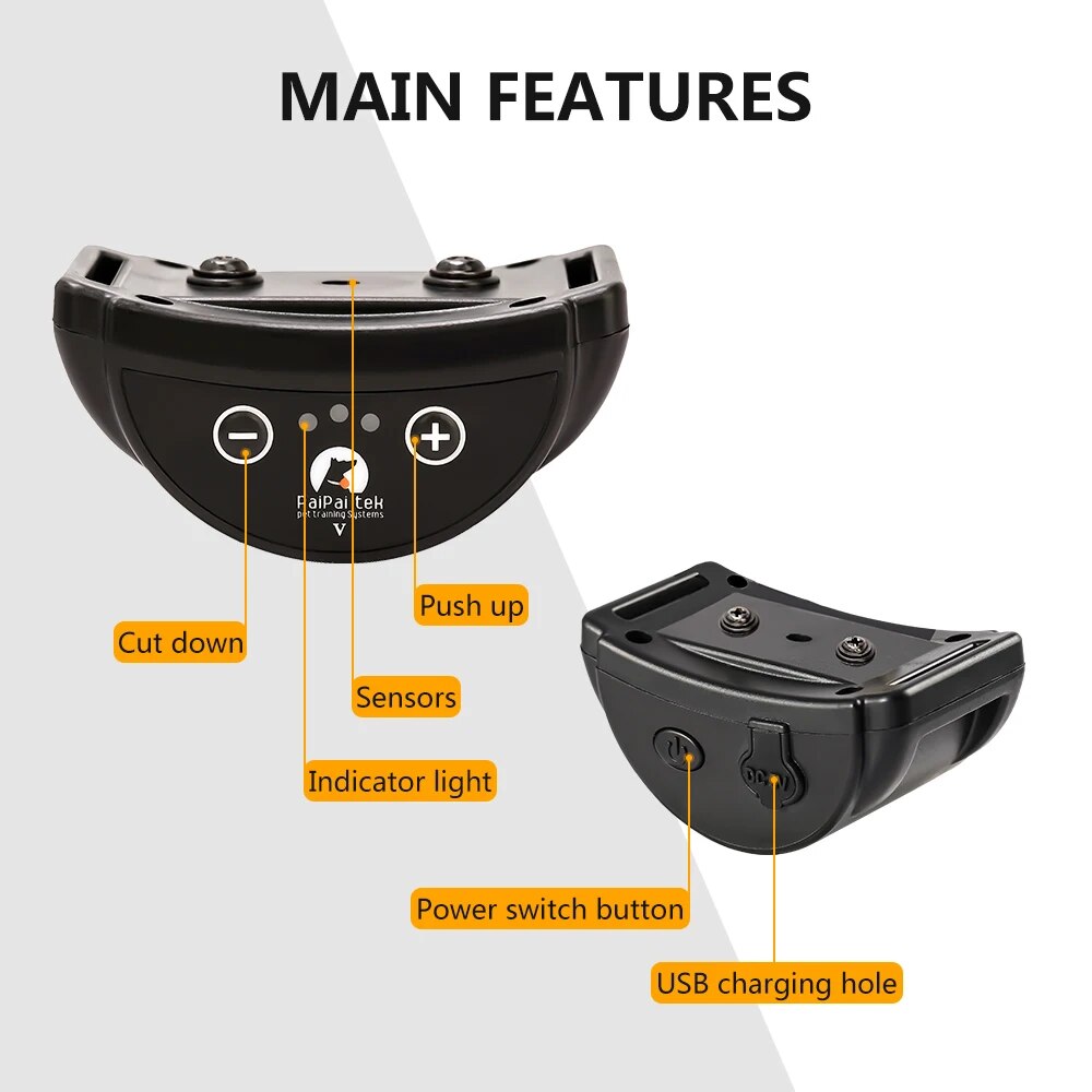 Dog Bark Collar,Rechargeable A - Barking Dog Alarm 评论和价格