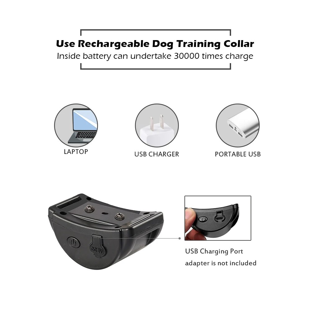 Dog Bark Collar,Rechargeable A - Barking Dog Alarm 评论和价格
