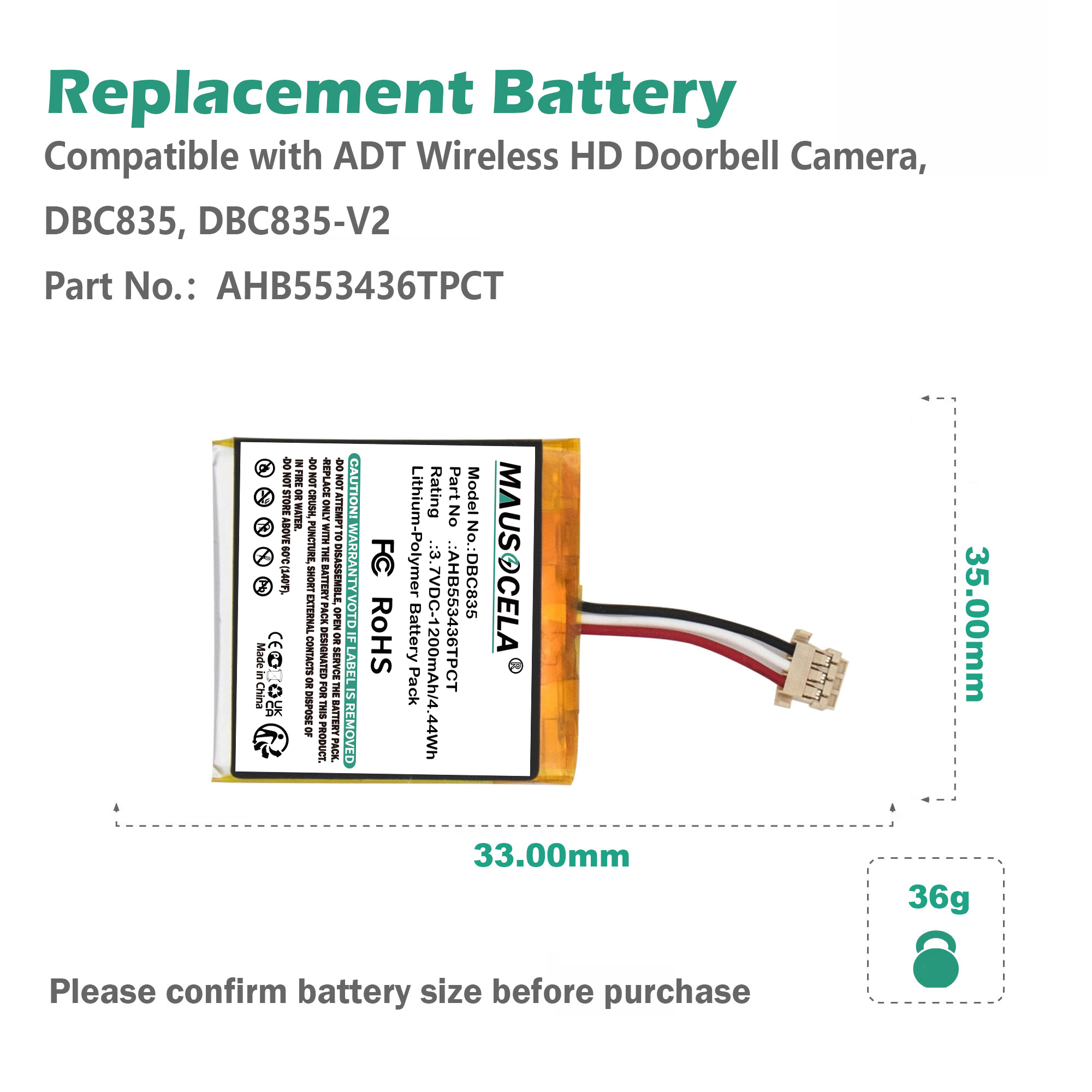 Home Security Camera Replaceme - Home Security Battery Replacement 评论和价格