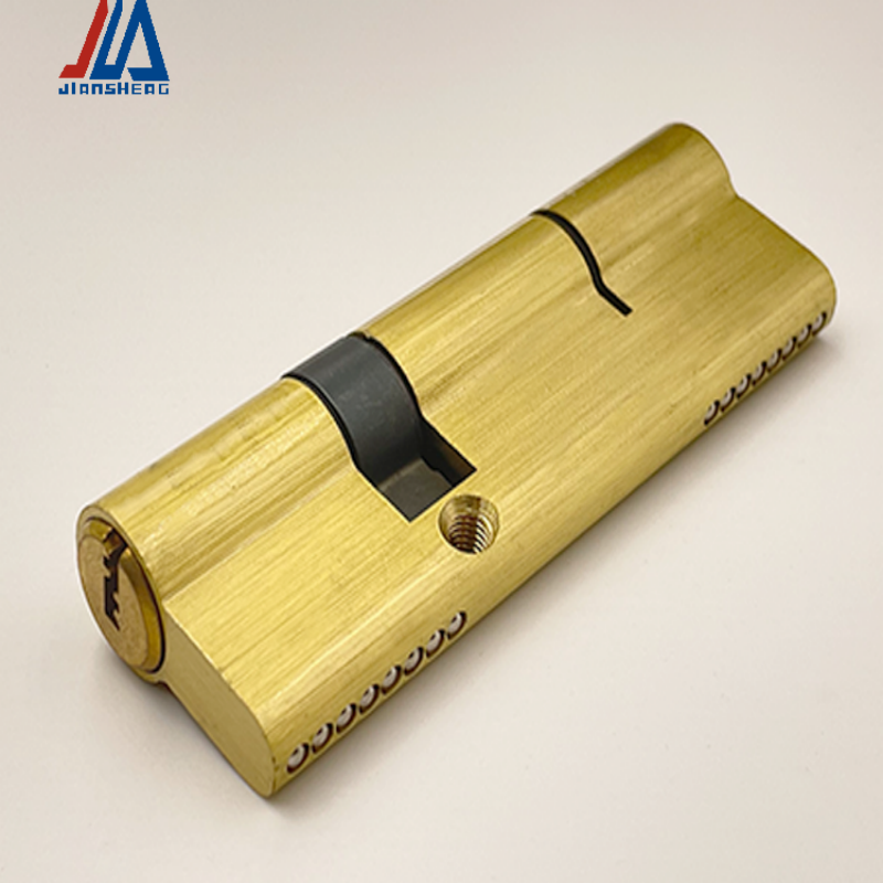 Solid Brass Door Lock Cylinder - Home Security For Doors 评论和价格