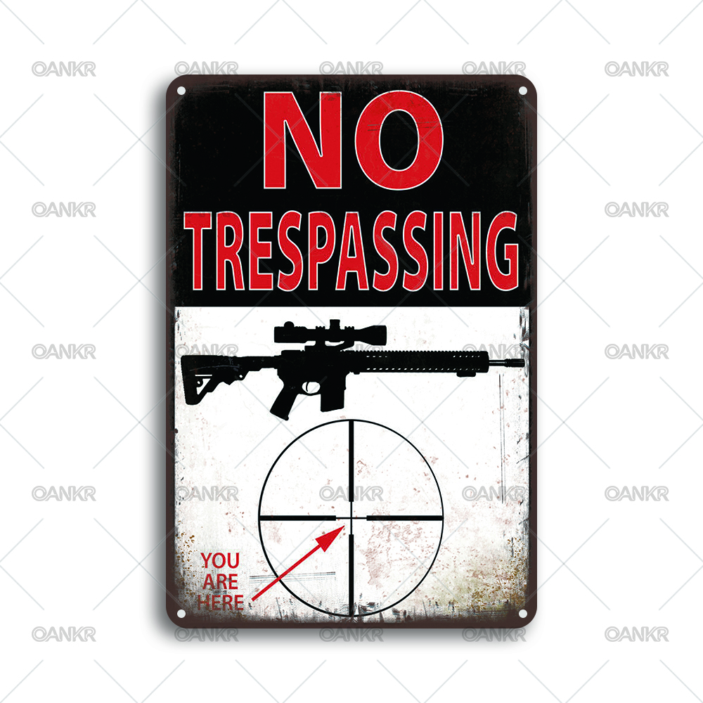 Funny Warning Vintage Metal Ti - Home Security Bars 评论和价格
