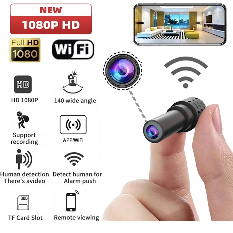 Mini WiFi Camera HD 1080P Indo - Home Security Camera 评论和价格