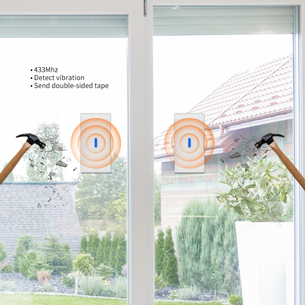 Ostaniot 433MHz eV1527 Wireles - Home Security Systems Wireless 评论和价格