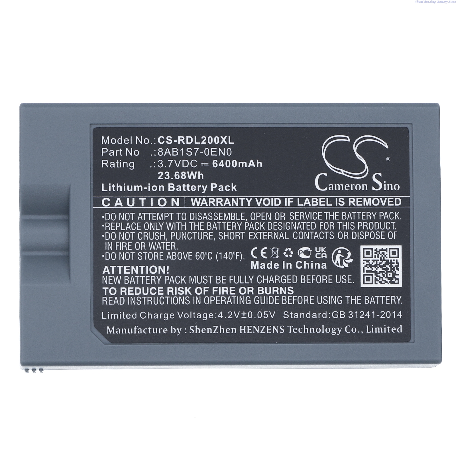 3.7V 5200mAh/6400mAh Replaceme - Home Security Battery Replacement 评论和价格
