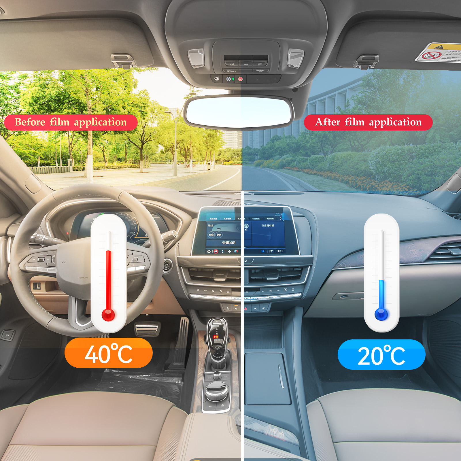 Precut Window Tint Car for Nis - Home Security For Windows 评论和价格